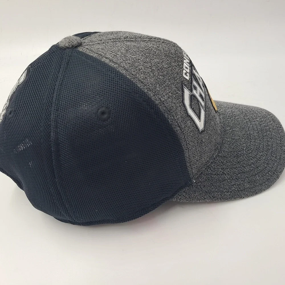 Chicago Blackhawks Hat Snapback 2015 Conference Champions‎ Reebok Mesh Gray NHL